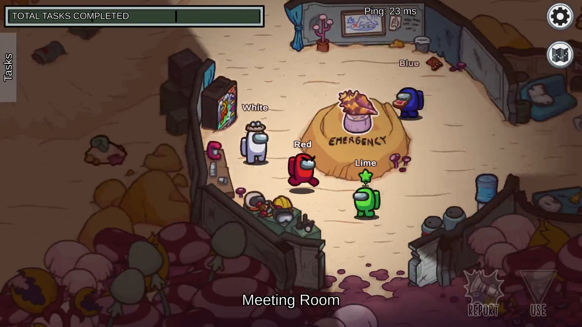 ภาพจากเกม Among Us